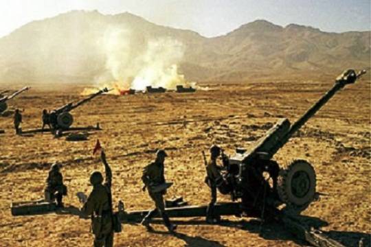الجيش اللبناني يقصف بقوة وادي الخيل الشمالي