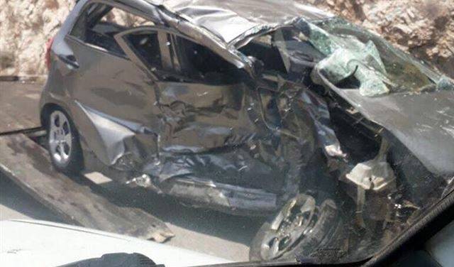 بالصور.. قتيل بحادث سير مروع في وادي ابو ميزان