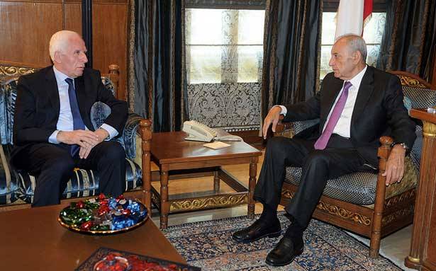 زار برّي والحريري والمشنوق وجنبلاط وبهيّة الحريري
الأحمد : لا بدّ من المحافظة على أمن المخيّمات
