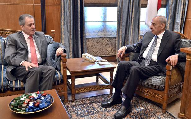 السفير السوري من عين التينة :
الإنتصار على الإرهاب مصلحة الجميع