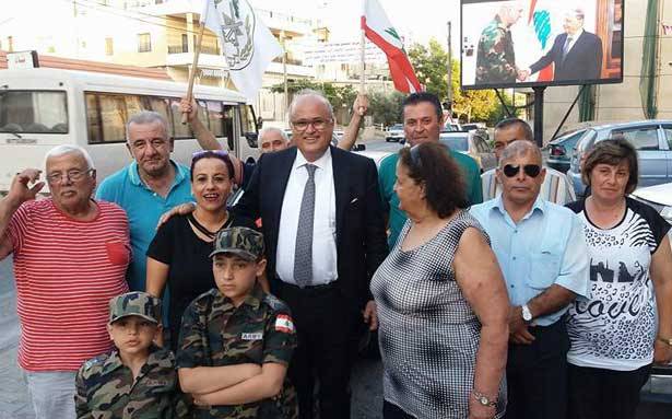 وقفة تضامنيّة مع الجيش في لبعا...