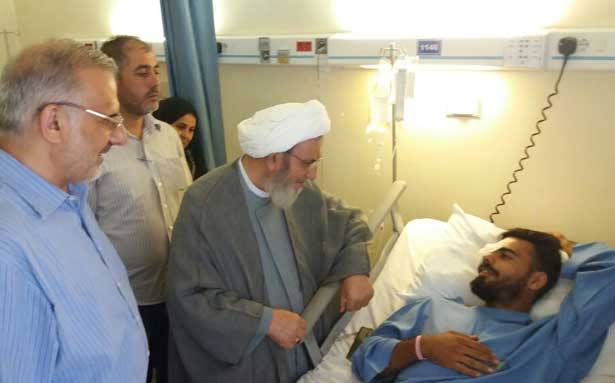 المقداد تفقّد ويزبك جرحى حزب الله:
كفى لعباً على وتر المذهبيّة والطائفيّة