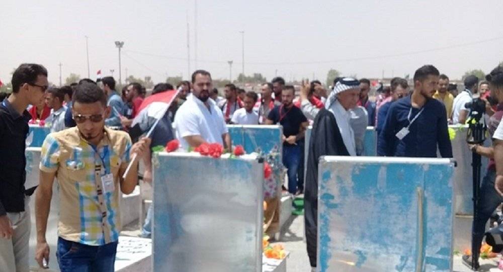 العراقيون يغيرون نبوءة "بايدن" التي رسمها تنظيم "داعش" الإرهابي بدماء الأبرياء