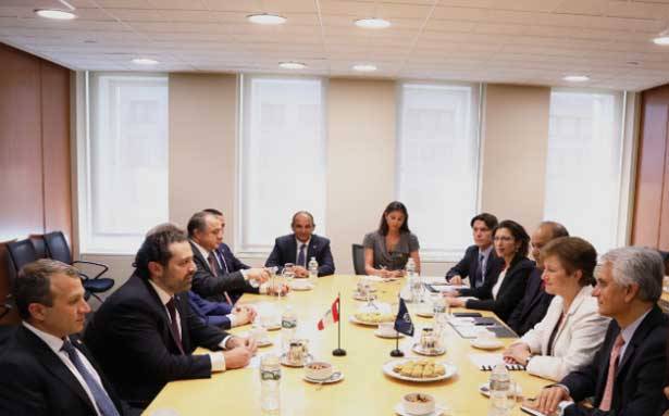 الحريري من واشنطن : الوضع في لبنان صعب
ولكنّه ليس مُستحيلاً... والكلّ جاهز للتنازلات