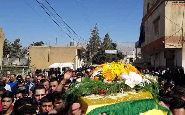 حزب الله يُشيّع الشهيد نبيل أمهز