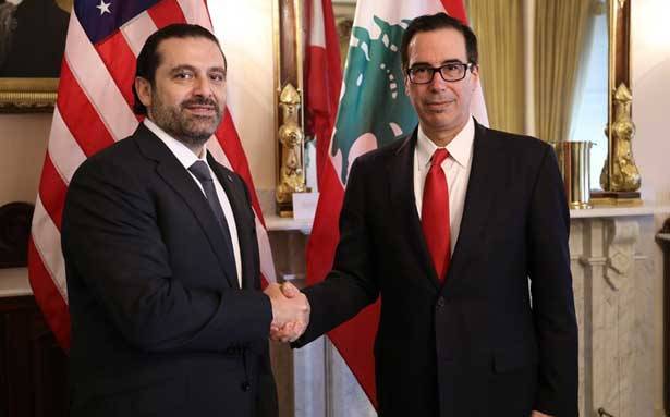 الحريري عرض قضايا ماليّة واقتصاديّة
مع وزير الخزانة الأميركي