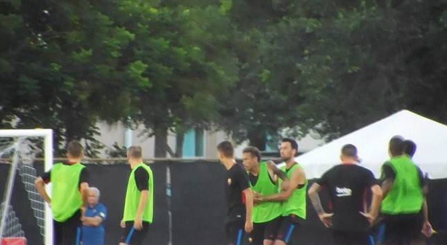 بالفيديو: نيمار يغادر تدريبات البرسا بعد إشكال.. والجماهير مستاءة!