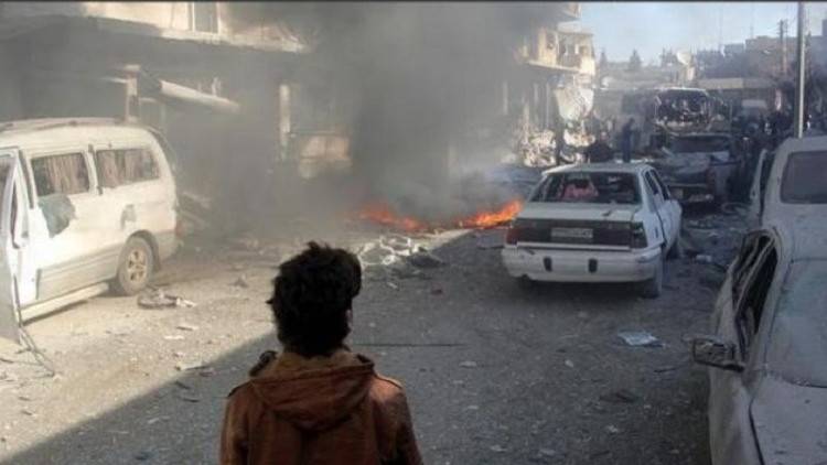 قتلى وجرحى جراء تفجير انتحاري في ريف حلب الجنوبي