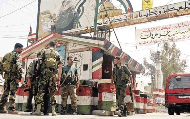 الجيش يفعل اجراءاته الأمنية في عين الحلوة