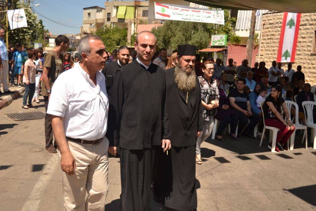 احتفال بعيد الجيش في رحبة ووضع اكاليل على نصب الشهداء