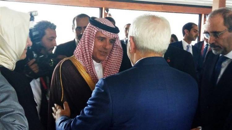 الدوحة تعلق على مصافحة الجبير وظريف