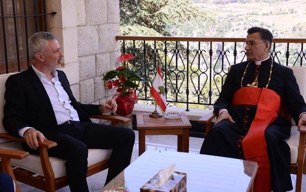 البطريرك عرض تأهيل المقرّ البطريركي في المديرج
فرنجيه رحّب بالراعي في الشمال