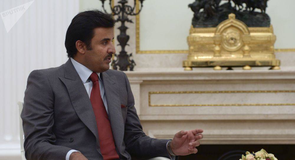 أمير قطر يستقبل الرئيس التركي السابق عبد الله غل بالدوحة