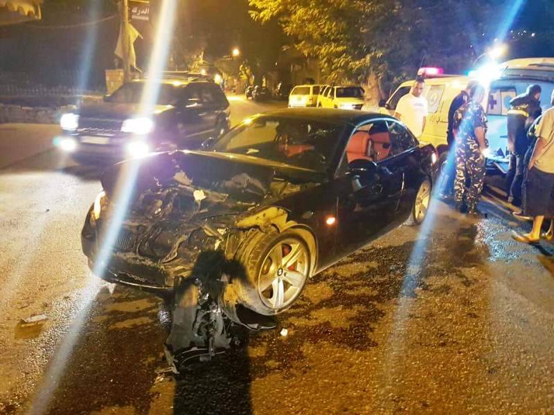 4 جرحى بحادث سير في فاريا