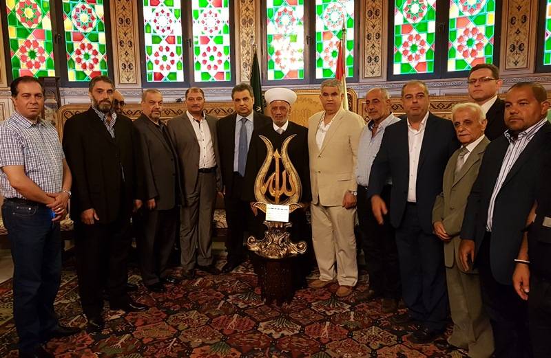 دريان التقى وفدا موسعا أكد دعم مواقفه