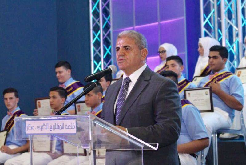 رفول رعى عشاء واحتفالا تكريميا لطلاب مدارس المشاريع: وطنكم يعول عليكم لتكونوا نواة نهضته