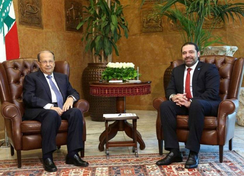 عون يلتقي الحريري قبيل انعقاد المجلس الاعلى للدفاع