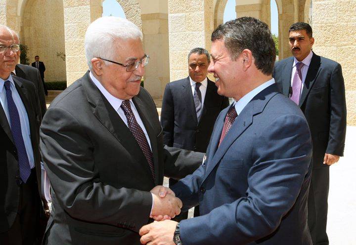 العاهل الأردني يزور فلسطين ويلتقي الرئيس محمود عباس