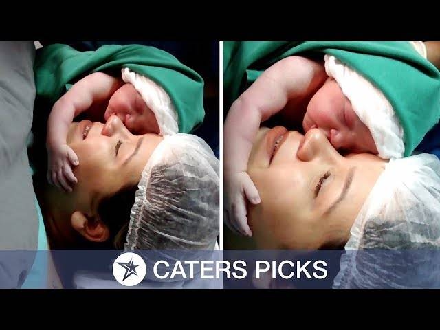 بالفيديو: اللقاء الأول بين أم وطفلتها بعد الولادة... "تشبّثت بوالدتها وقبلّتها"!