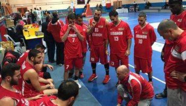 منتخب لبنان لكرة السلة متقدم على نظيره الكوري الجنوبي 40-31 مع نهاية الشوط الاول الثلاثاء في قاعة نوفل