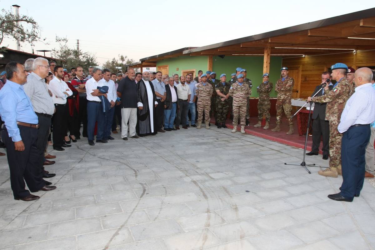 اليونيفيل الإيطالية تستضيف رؤساء بلديات قضاء صور