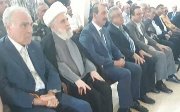 في ذكرى أسبوع استشهاد حسن علي شريف
قاسم : العلاقة جيّدة ومتينة مع الجيش
سنؤدي دور المؤازرة في المعركة ضدّ «داعش»