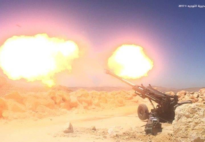 مدفعية الجيش تستهدف مواقع داعش في جرود راس بعلبك - خربة داوود