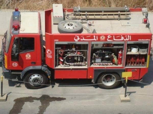 اخماد حريقين في أدما وفتقا