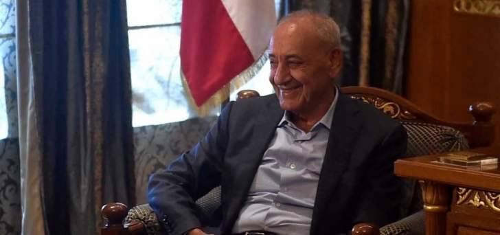 بري التقى كنعان وابرق لرئيس سيراليون معزيا بضحايا السيول