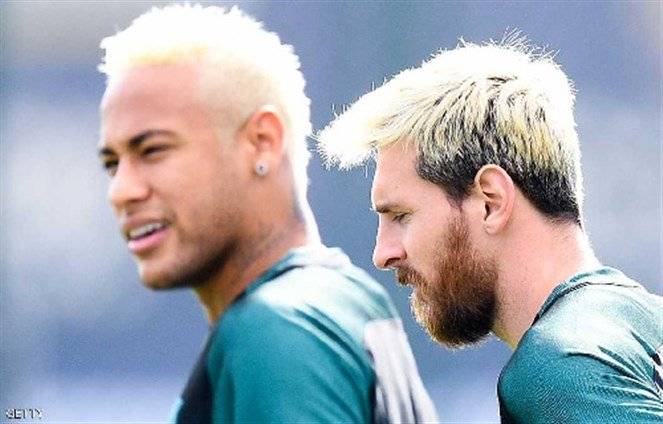 تفاصيل لقاء سري بين نيمار وميسي!