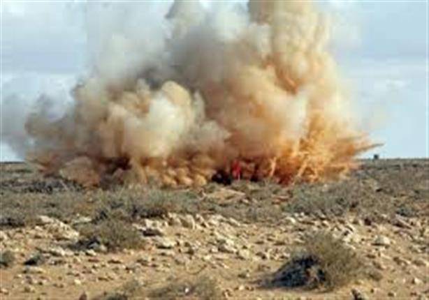 انفجار لغم ارضي في خراج ميس الجبل