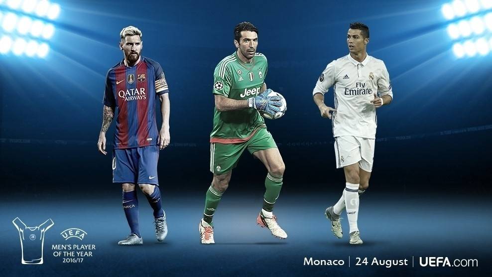 كلاسيكو على جائزة أفضل لاعب في أوروبا.. بحضور بوفون