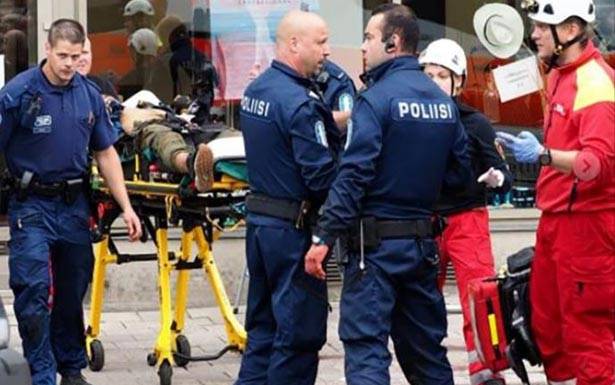 عمليات الطعن تصل الى فنلندا : قتيلان و8 جرحى