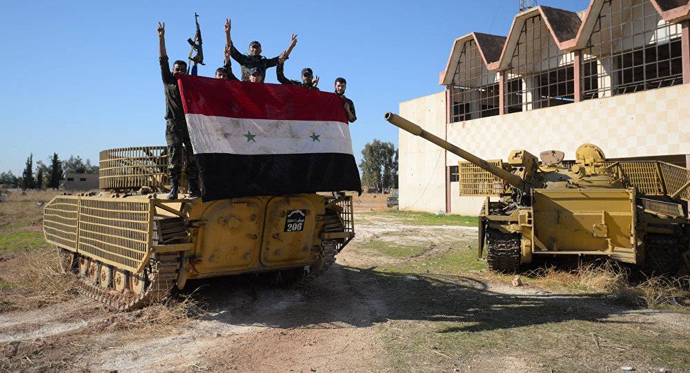 الجيش السوري يستعيد عدة حقول غاز ونفط بريف الرقة الجنوبي