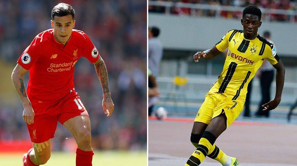 برشلونة يقترب من خطف ديمبيلي وكوتينيو!
