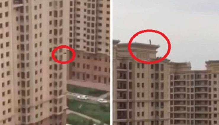 فيديو صادم لرجل يوثق انتحار شاب ويُحمِّله السلام !