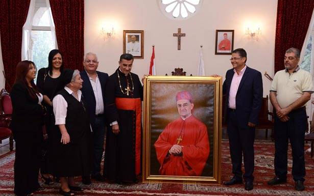 الراعي التقى وفد مدرسة ومعهد 
مار أنطونيوس للراهبات الأنطونيّات