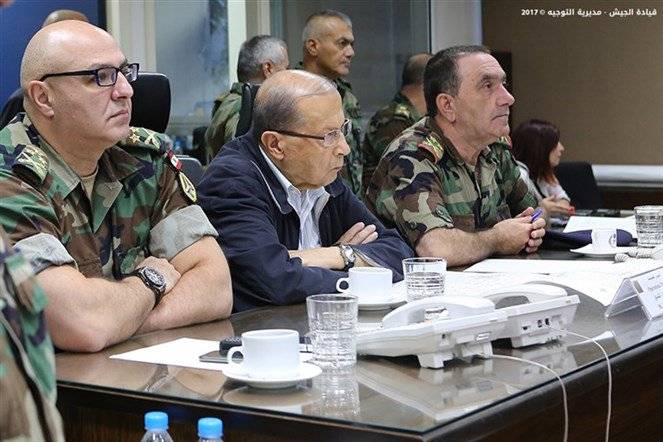 الرئيس عون مخاطبا قائد الجبهة والعسكريين: حماكم الله ...
