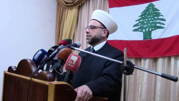 عبدالرزاق: لبنان بكل طوائفه وأحزابه هو اليوم خلف الجيش اللبناني