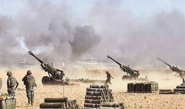 توقف القصف المدفعي