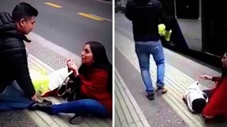 فيديو: لن تُصدّقوا ماذا فعل شاب بحبيبته التي طلبت الزواج منه أمام المارة!