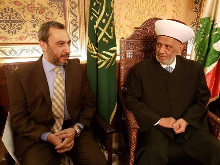 الحوت التقى دريان: الجيش اللبناني الذي يقوم بالتضحيات لتحرير الأرض