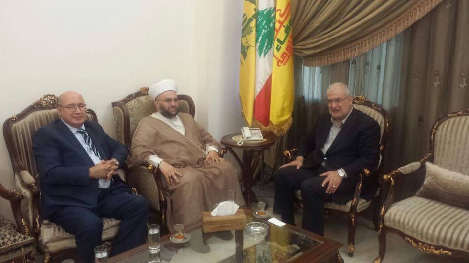 جبري التقى رعد: المعركة في الجرود تؤكد وحدة الهدف وسموه