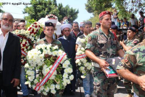 بالصور.. تشييع شهداء الجيش