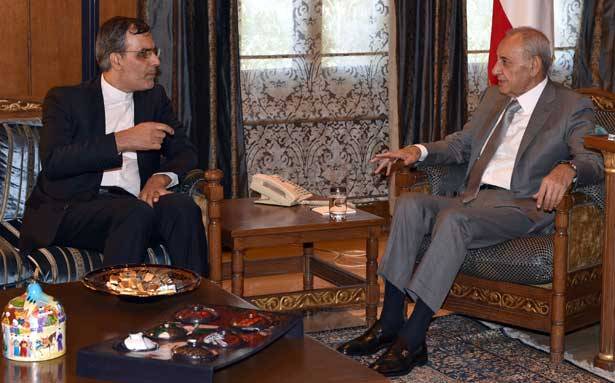 عون وعد بتلبية دعوة روحاني لزيارة طهران
أنصاري : دور لبنان في التصدّي للإرهاب بنّاء