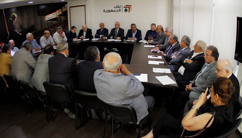 لقاء الجمهورية: قوة لبنان بجيشه
