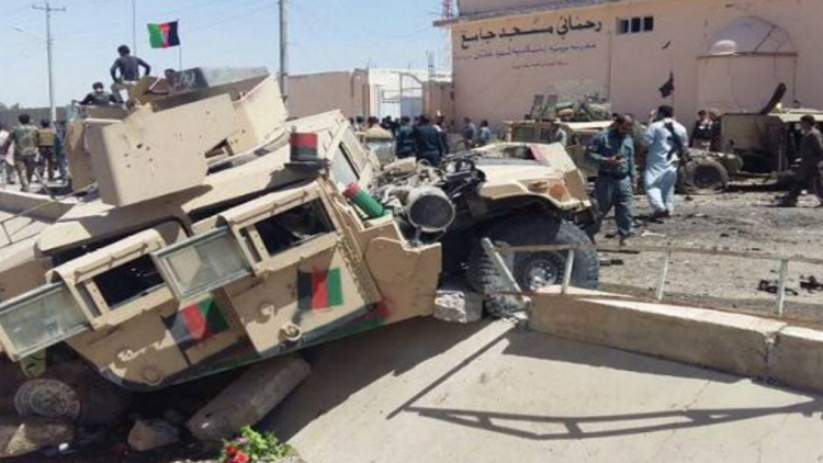 مقتل 5 أشخاص بهجوم انتحاري جنوب أفغانستان