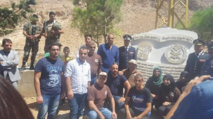 العميد زهوري ممثلا قائد الجيش:من حقكم ان تنعموا بالأمان بكنف جيش الوطن