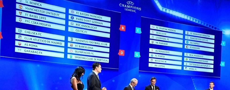 رونالدو أفضل لاعب في أوروبا
قرعة دوري الأبطال : بايرن ــ سان جرمان
ويوفنتوس ــ برشلونة وريال ــ دورتموند