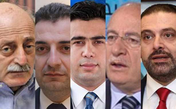 بين الحريري وجنبلاط خوري وصقر وابو فاعور
